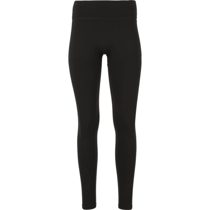 ATHLECIA - luxe w tights - Lange trainingslegging dames - Zwart, wit