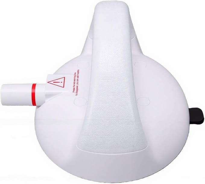 Douche Beugel - Badkamer Handgreep - Veiligheid Verhogen - Geen Boor Installatie - 190 kg Capaciteit - Wit
