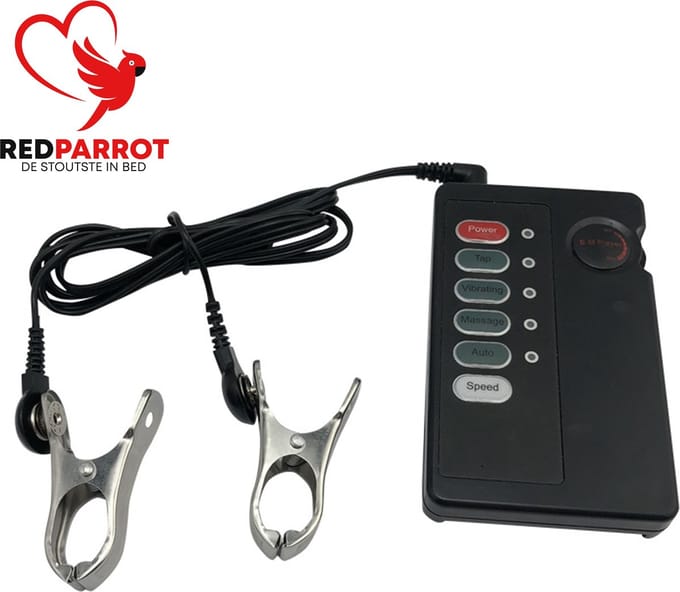 Elektrische tepelklemmen - E-stim - Schokjes - Verschillende standen - BDSM