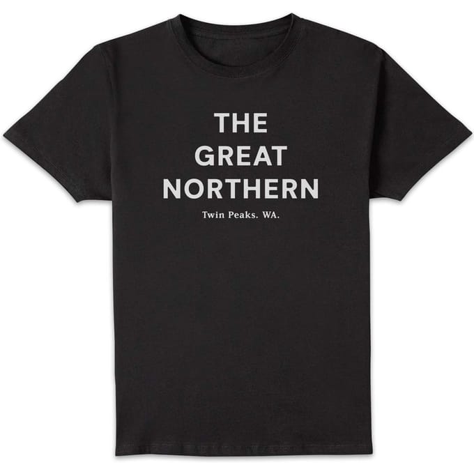 Twin Peaks The Great Northern Unisex T-Shirt - Black - L