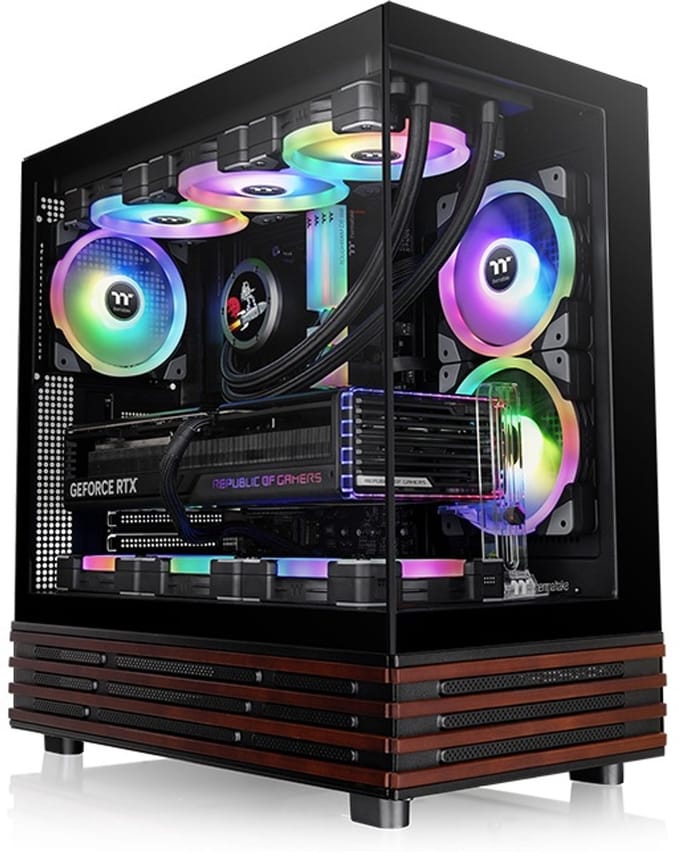 Thermaltake – View 270 Plus WS ARGB – Mid Tower behuizing – zwart