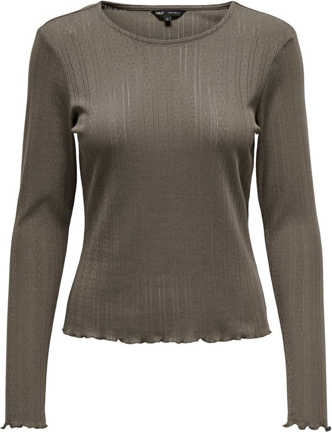 ONLY - ONLCARLOTTA L/S TOP NOOS JRS - Dames - Blouses