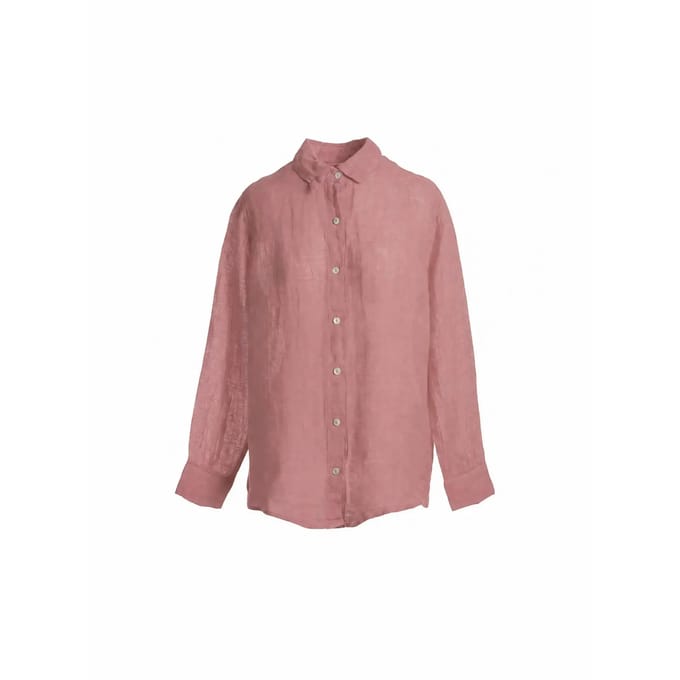 Dames lange mouw blouse in gaas Haris Cotton Essentials