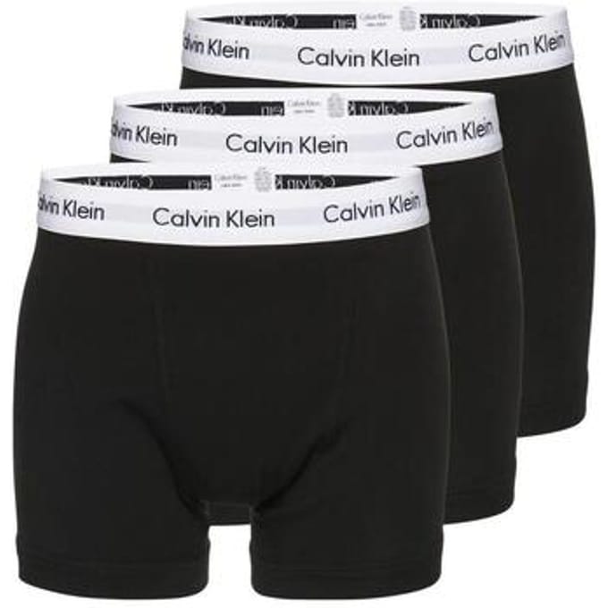 Calvin Klein Trunks Heren Onderbroeken - 3-pack - Zwart