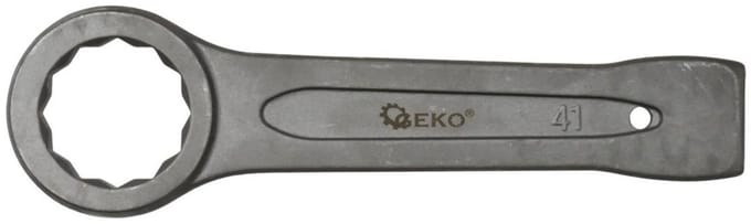 GEKO Ringsteeksleutel - 41mm - Sterk & Solide - Voor Zwaar Werk - Chroom-Vanadium Staal