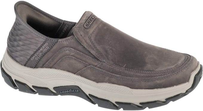 Skechers Slip-Ins Respected - Elgin, Mannen, Zwart, Sneakers, maat: 47,5