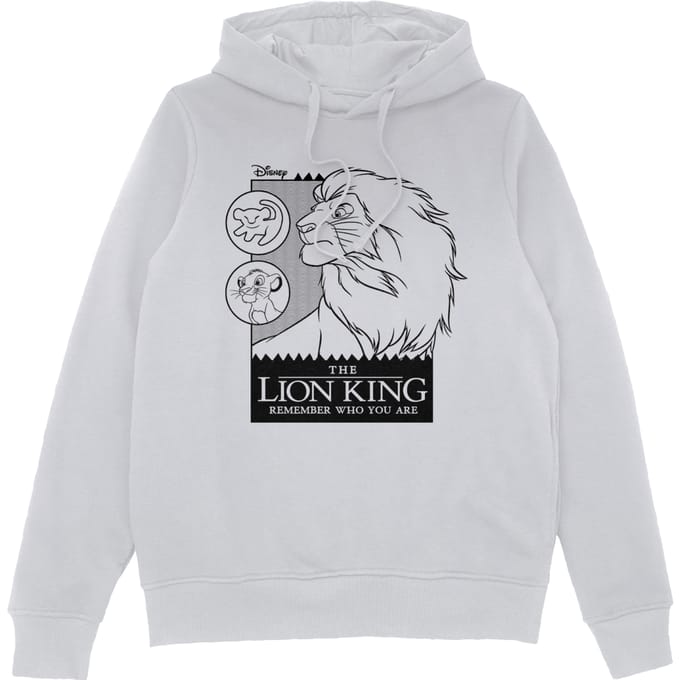 Lion King Remember Who You Are Kids' Hoodie - White - 146/152 (11-12 jaar) - Wit