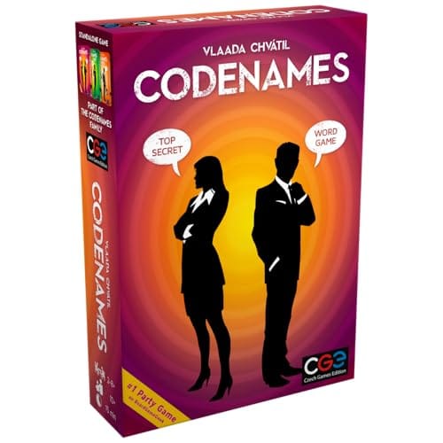 Codenames Kaartspel, 2-8 spelers, vanaf 3 jaar