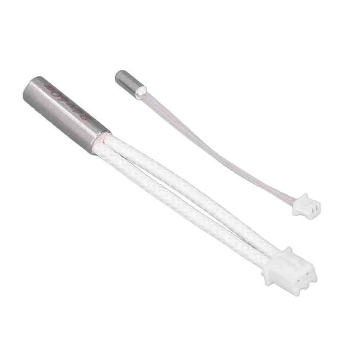 Roestvrij Staal 3D Printer Verwarmingspatroon NTC100K Thermistor Sensor Set Wit voor Ender 3 S1 Pro 24V 40W white