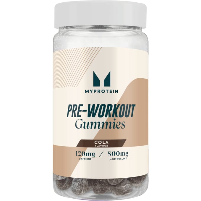 Pre-Workout Gummies - 120 GUMMIES - 30servings - Cola