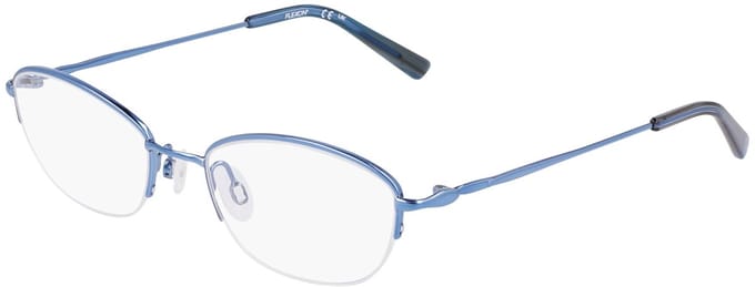 Flexon FLEXON W3041 Shiny slate blue 49/18/135 WOMAN Brilmonturen