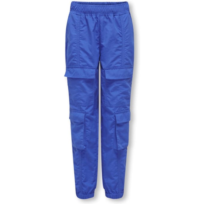 ONLY KOGENIELCA LIFE MW CARGO PARACHUTE PNT Meisjes Broek - Dazzling Blue - Maat 152