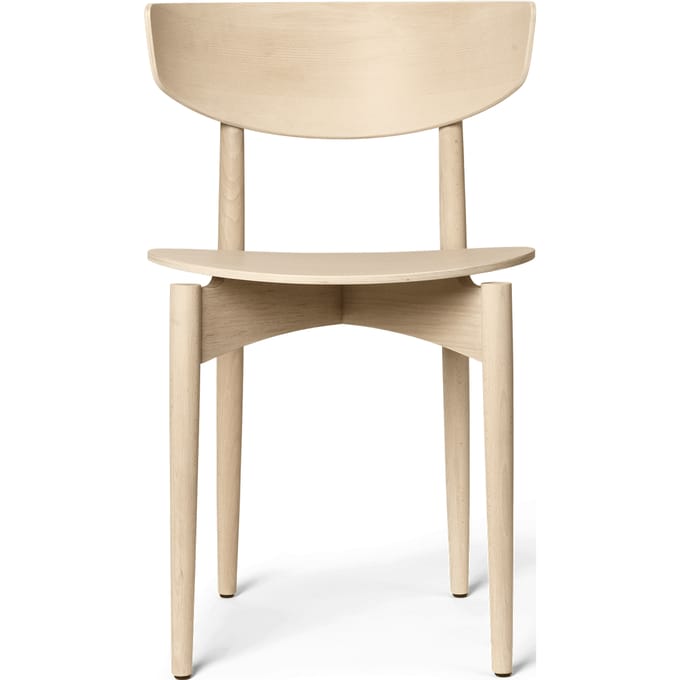 Ferm Living Herman stoel met houten frame - beuken, wit geolied