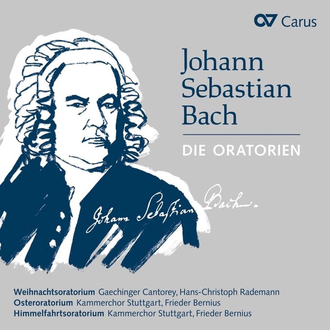 Kammerchor Stuttgart, Frieder Bernius, Gaechinger Cantorey - J.S. Bach: Die Oratorien (3 CD)