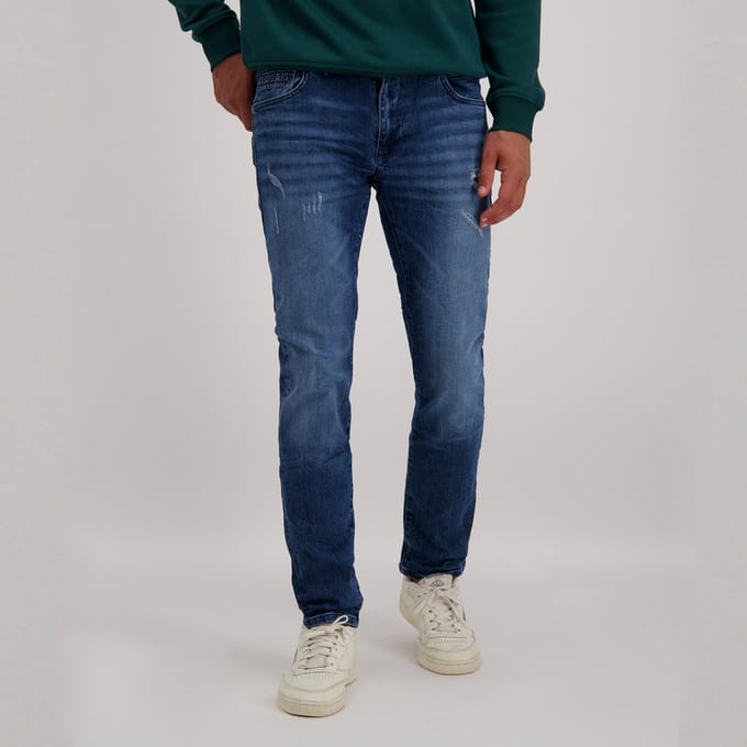 Cars Jeans Jeans Bates Damage Slim fit - Heren