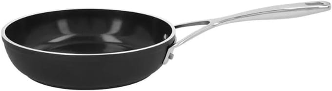 Antiaanbakpan - Koekenpan - Dagelijks Koken - Duurzame Constructie - Ø 20 cm - Zwart