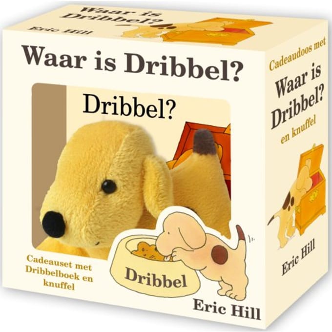 Cadeauset Met Waar Is Dribbel En Knuffel - Dribbel - Eric Hill