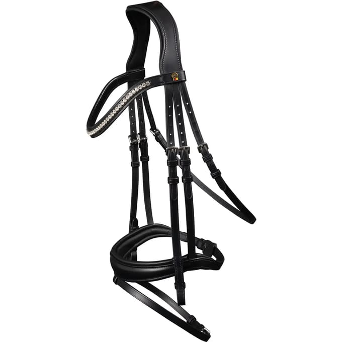 Gecombineerd hoofdstel met neusriem Waldhausen S-Line Essential