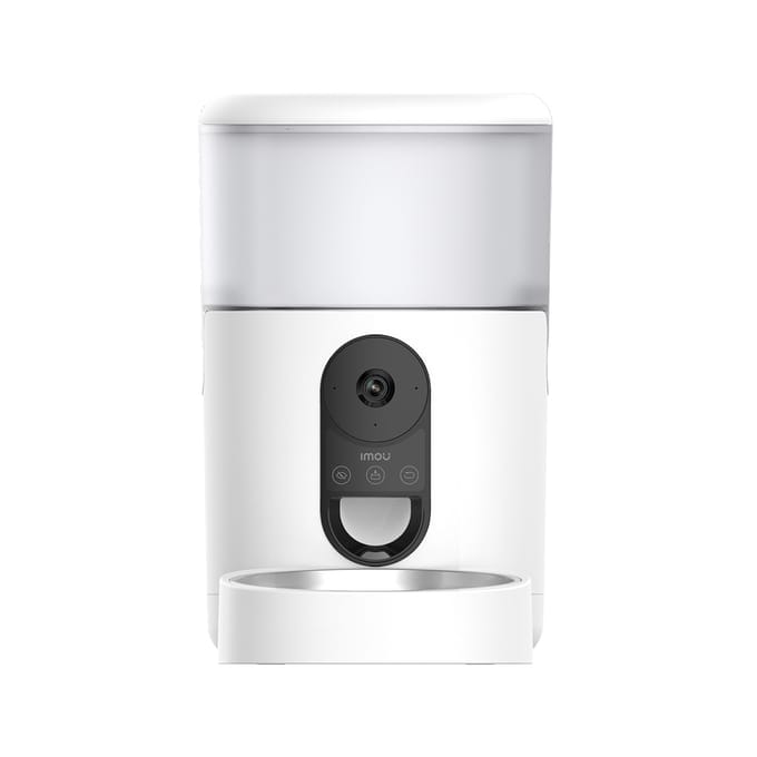 Imou, Automatische Verbonden Krokettendispenser met 2,5K Camera, Grijs