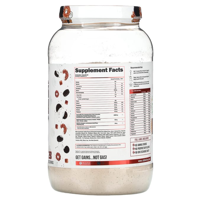 Supermenselijk Eiwit, Anabole Koekjesbotsing, Kokoskaramel Koekjes, 988G (2,18 pond)
