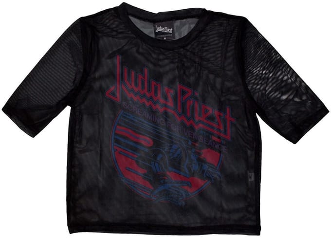 Judas Priest - Screaming For Vengeance Crop top - S - Zwart