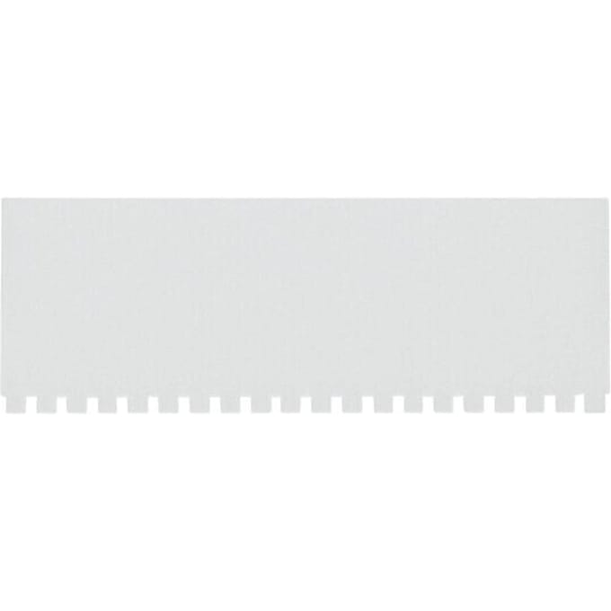 VisiPlan Blanco Kartonnen Naamstroken 76x27mm per 50 stuks WIT