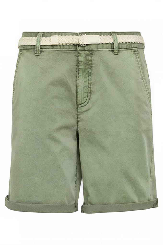 s.Oliver  Shorts Green Größe: W40 | Kurze Sporthosen Outlet | Damen | Grün