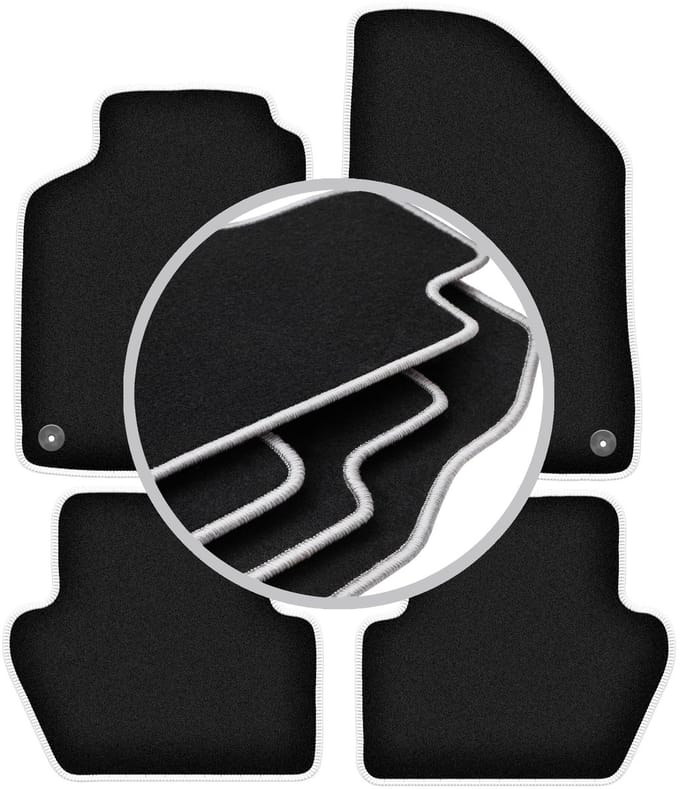 CARLUX-SILVER automatten voor: Volvo S70 I sedan (1996-2000)