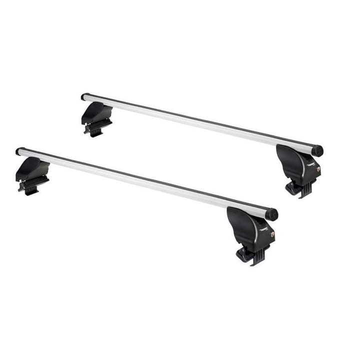 Twinny Load Dakdragerset A51 - Aluminium dakdragers – Pasklaar - Afsluitbaar – TÜV-GS goedgekeurd - Maximaal draagvermogen 50 kg