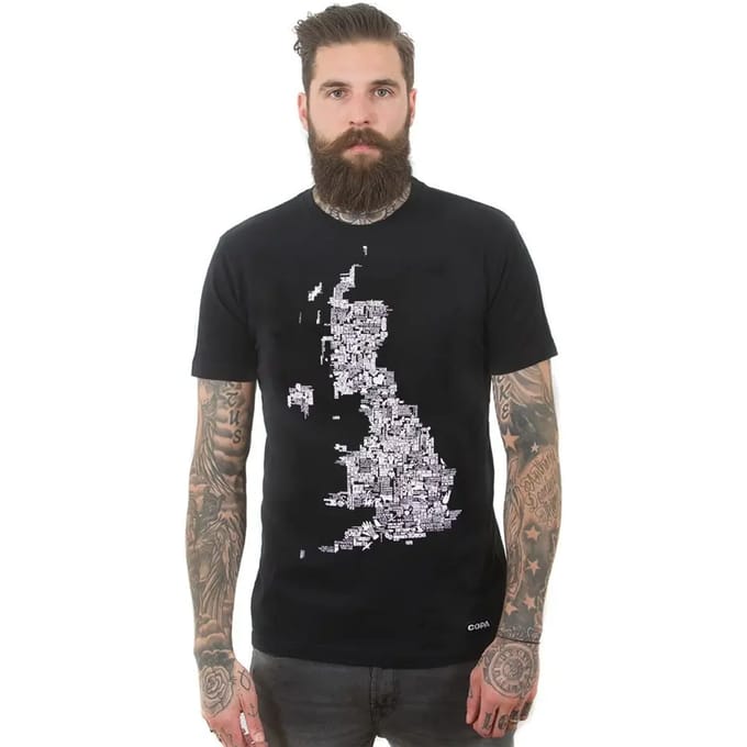 COPA - UK Grounds T-Shirt - Heren - Zwart - L
