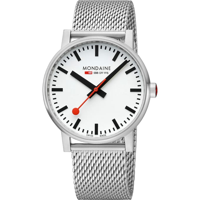 Mondaine Evo2 MSE.43110.SJ Horloge - Mesh - 43mm