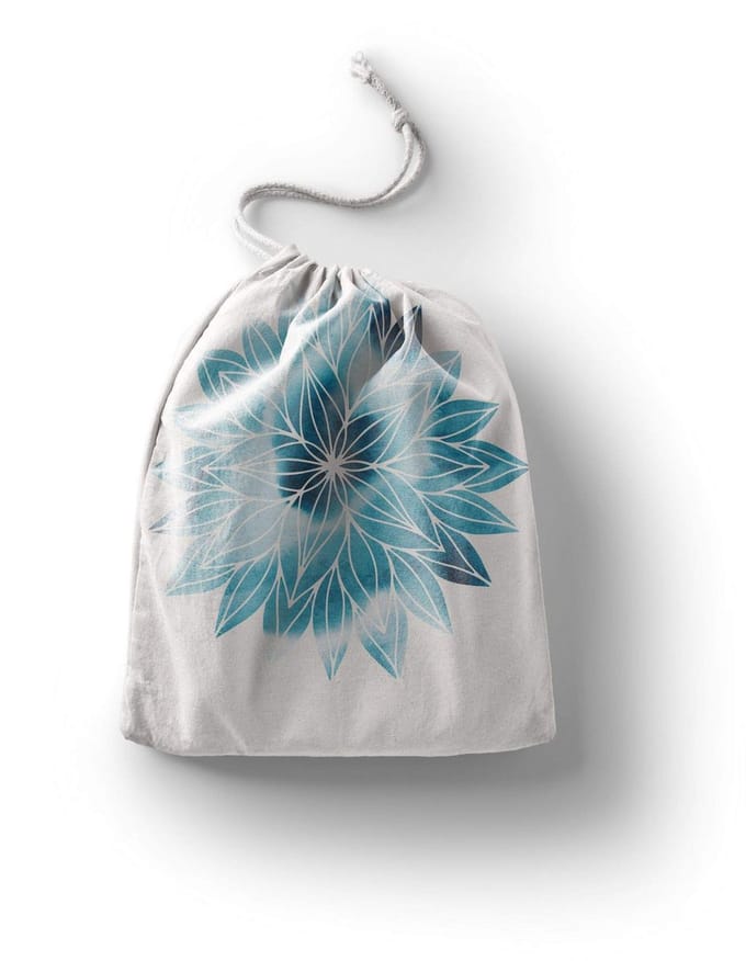 Handbagage, canvas, veelkleurig
