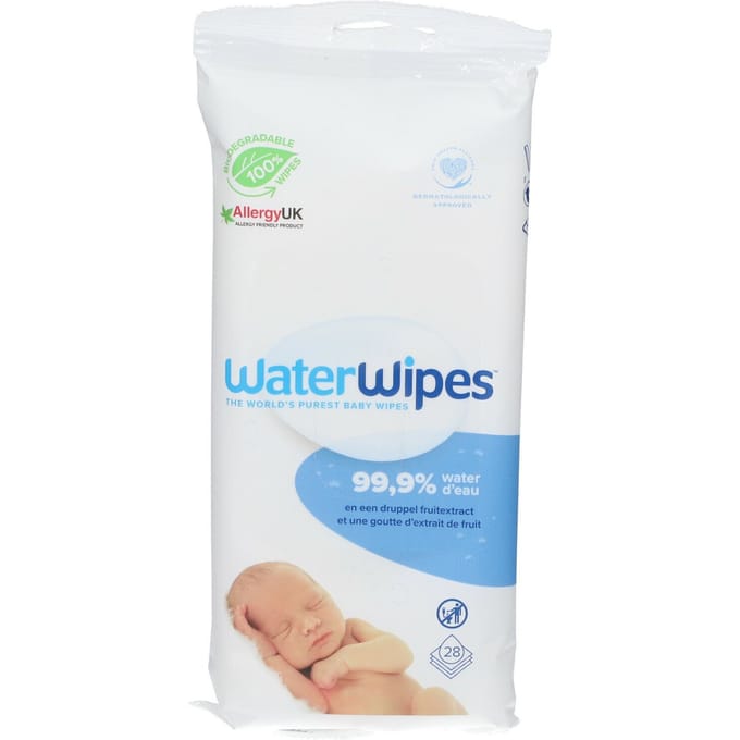 WaterWipes Bio Baby Billendoekjes | 28 Stuks