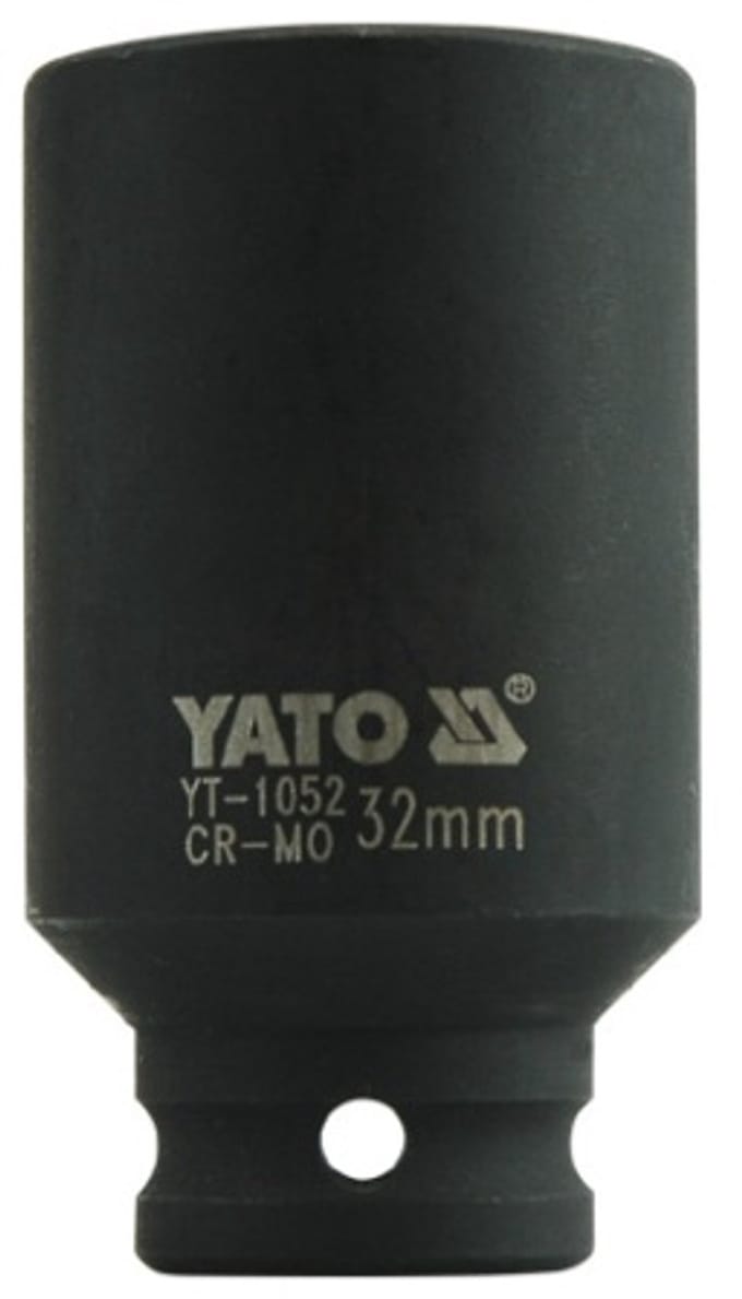 YATO Serie - Lange Dopsleutel - 32mm - 1/2 Inch - Chroom-Molybdeen Staal