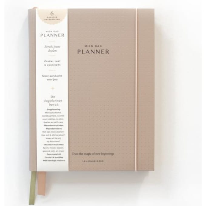 Mijn dag planner - Leukigheidjes - Beige