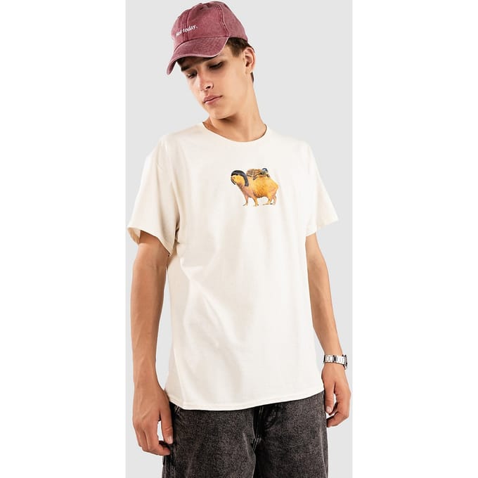 A.LAB Human Animals T-Shirt bruin