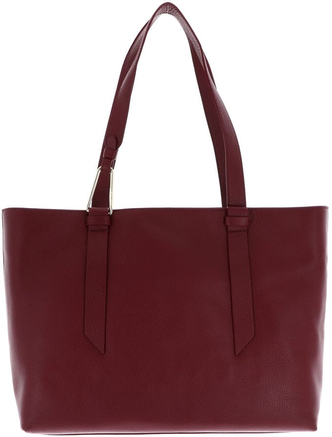 COCCINELLE Leren schoudertas Malory Handbag Ribes (rood)paars