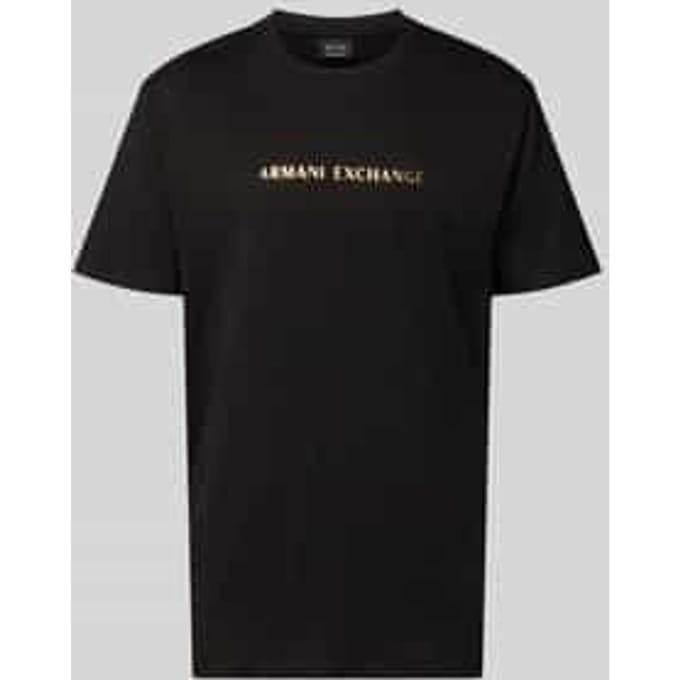 Armani Exchange Xm002827_af12308 T-shirt Met Korte Mouwen Zwart 2XL Man