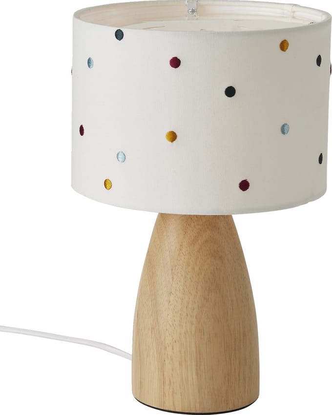 Vertbaudet Bedlampje met geborduurde stippen