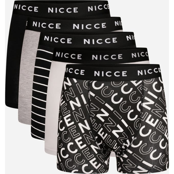 Multi 5-Pack Katoenrijke Boxershorts Met Logo Tailleband En Assorti Ontwerpen
