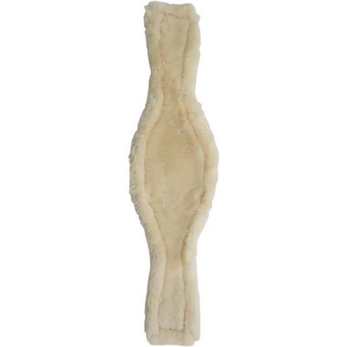 Afneembaar wol / bont Anatomische singel naturel 120 cm