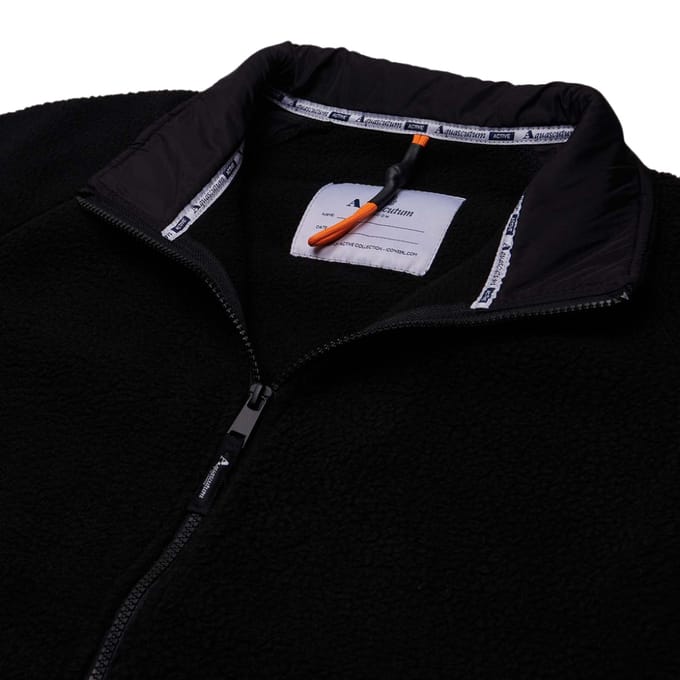 Aquascutum Active One Zwarte Sherpa-jas