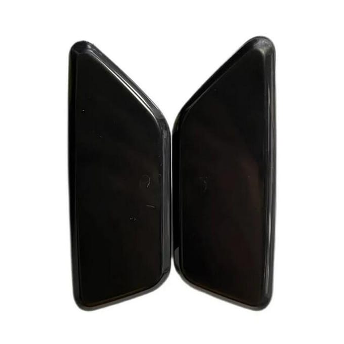 2 stuks Koplamp Sproeierkapje Voor Subaru Legacy XV Impreza black