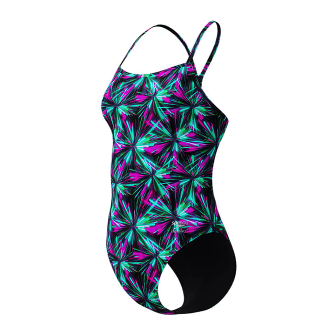 Dameszwempak 1-delig met print Speedo V-Back 2.0
