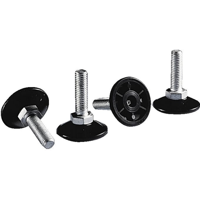 Rittal PS 4612 Verstelbare Kastvoeten Set - 4612000 [4 Stukken]