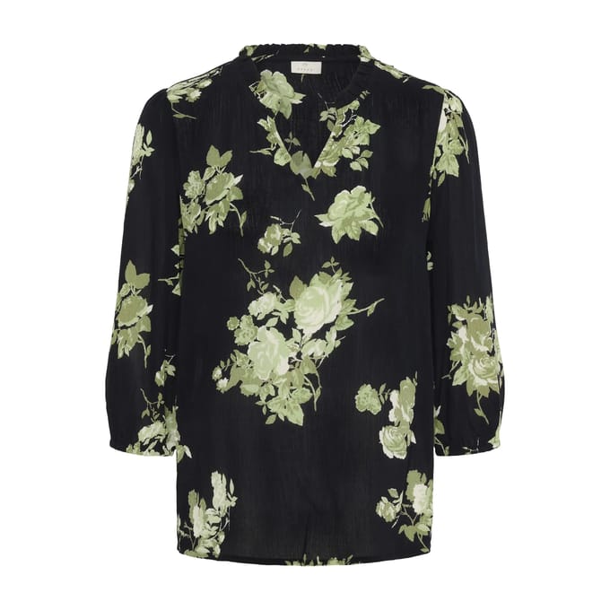 Damesblouse met 3/4 mouwen KAFFE Edita