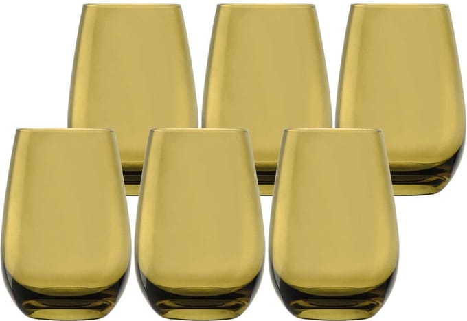 Stölzle Elements tumbler Olive 465 ml