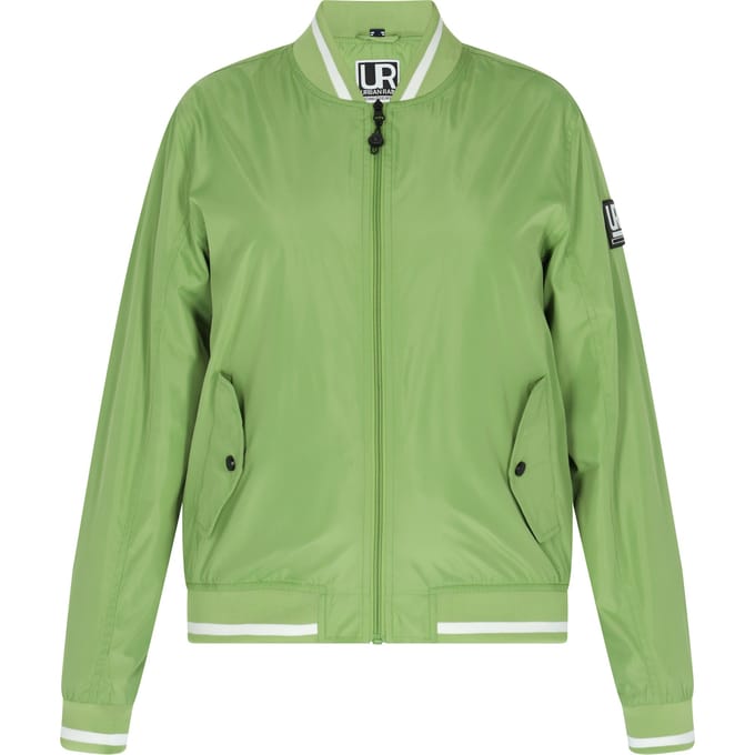 Schmuddelwedda college jack Dames lichtgroen
