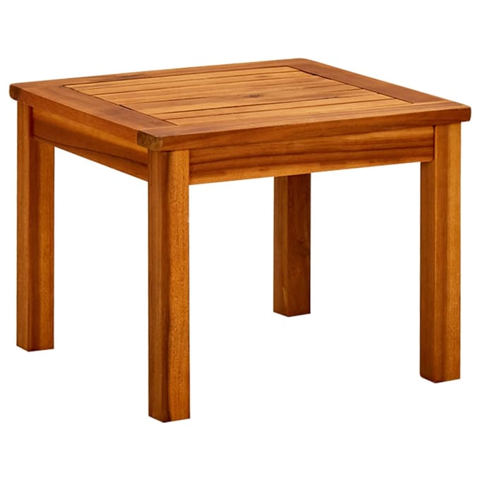 vidaXL - Tuintafel - 45x45x36 - cm - massief - acaciahout