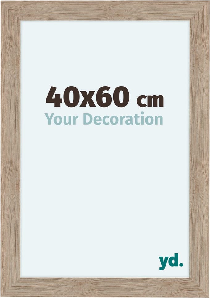 Your Decoration - Fotolijst 40x60 cm - MDF - Eiken Licht - Como
